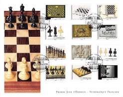 FDC GF LNF - Carnet Adhésif - Jeux D'échecs (BC2013) - Oblit 17/6/2021 Paris - 2020-…