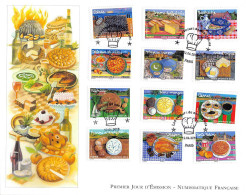 FDC GF LNF - Carnet C443 - Saveurs Des Régions - Paris 12/6/2010 - 2010-2019