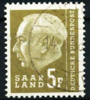 SAAR OPD 1957 Nr 411 Gestempelt X5FA2FA - Used Stamps