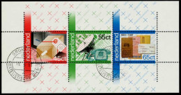 NIEDERLANDE Block 22 Zentrisch Gestempelt S0080CA - Blocks & Sheetlets