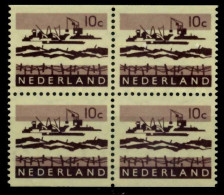 NIEDERLANDE Nr 800XxDo Und 800XxDu Postfrisch VIERERBLOCK S009092 - Neufs