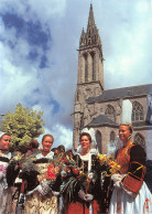 29-QUIMPER FOLKLORE JEUNES FILLES EN COSTUME-N°2805-C/0087 - Quimper