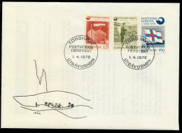 FÄRÖER Nr 21-23 BRIEF FDC S0321CA - Faroe Islands