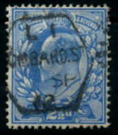 GROSSBRITANNIEN 1902-1911 Nr 107A Zentrisch Gestempelt X6A46EA - Gebraucht