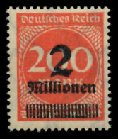 D-REICH INFLA Nr 309AWb Postfrisch X72201A - Unused Stamps