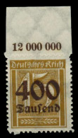 D-REICH INFLA Nr 297 P OR Postfrisch ORA X72497E - Ongebruikt