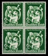 3. REICH 1941 Nr 762 Postfrisch VIERERBLOCK X77D6DA - Neufs