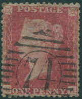 Great Britain 1854 SG29 1d Red-brown QV **GG Large Crown Wmk Perf 14 FU (amd) - Non Classés