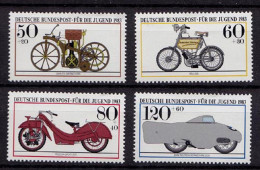 Germany BRD 1983 Mi 1168-71 ** MNH Historische Motorräder - Historic Motorbikes - Other & Unclassified