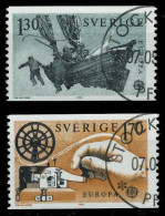 SCHWEDEN 1979 Nr 1058-1059 Gestempelt X58D476 - Oblitérés