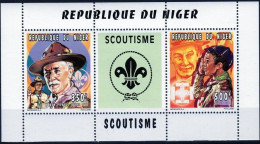 Niger 1996, Scout, 2val In BF - Unused Stamps