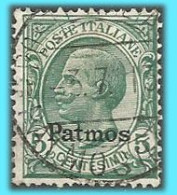 GREECE-GRECE - Hellas Egeo Patmos Italy 1932: From Set Used - Egée (Patmo)