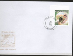Niger 1996, Sport, Golf, 1val IMPERFORATED In FDC - Niger (1960-...)