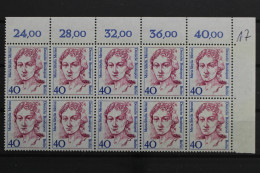 Berlin, MiNr. 788, Zehnerblock, Ecke Rechts Oben, Postfrisch - Unused Stamps