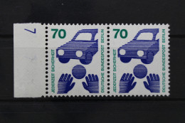 Berlin, MiNr. 453, W. Paar, Li. Rand Mit DZ 7 (blau), Postfrisch - Unused Stamps