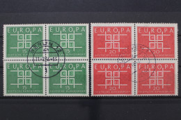 Deutschland (BRD), MiNr. 406-407, Viererblöcke, Gestempelt - Used Stamps