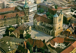 73763318 Braunschweig Burgplatz Mit Rathaus Fliegeraufnahme Braunschweig - Braunschweig