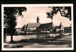 AK Allersberg / Mfr., Blick über Den See Auf Die Kirche  - Allersberg