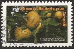 France 2012 - Mi 5317 - YT Ad 696 ( Fruits : Apple "Pippin Grey" ) Cachet Rond - Gebraucht