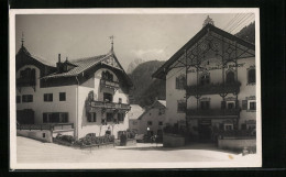 Cartolina Ortisei, Hotel Posta, Cavallino Bianco  - Sonstige & Ohne Zuordnung