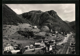 Cartolina Atzwang, Ortsansicht Mit Bahnstrecke  - Andere & Zonder Classificatie