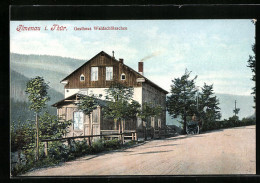 AK Ilmenau /Thür., Gasthaus Waldschlösschen  - Ilmenau