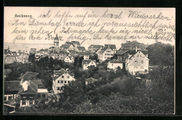 AK Backnang, Ortsansicht Aus Der Vogelschau  - Backnang