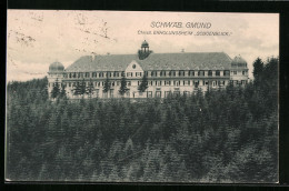 AK Schwäb. Gmünd, Christl. Erholungsheim Schoenblick  - Schwaebisch Gmünd