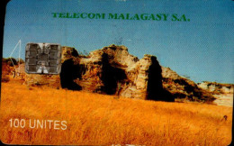 TELECARTE 100 Unites   TELECOM MALGASY S.A. - Madagascar