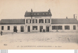 X16-93) LA COURNEUVE - AUBERVILLIERS - LA GARE  - ( ANIMEE - 2 SCANS ) - La Courneuve