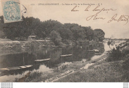 X27-92) LEVALLOIS PERRET - LA SEINE ET L'ILE DE LA GRANDE JATTE - Levallois Perret