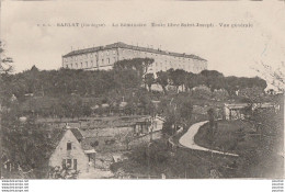 X27-24) SARLAT (DORDOGNE) LE SEMINAIRE - ECOLE LIBRE SAINT JOSEPH - VUE GENERALE - ( 2 SCANS ) - Sarlat La Caneda