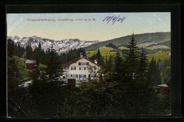 AK Vorarlberg, Gasthaus Walserschanz, Grenzwirtschaft  - Douane