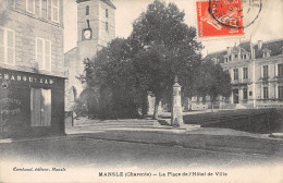 16-MANSLE-La Place De L'Hotel De Ville-N 6004-D/0001 - Mansle
