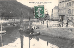 29-QUIMPER-Les Quais Et Les Allees De Locmaria-N 6004-C/0149 - Quimper