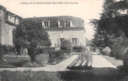 87-SAINT-JEAN-PIERRE-BUFFIERE-Chateau-N 6004-F/0273 - Andere & Zonder Classificatie