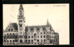 AK St. Johann A. Saar, Ansicht Rathaus  - Andere & Zonder Classificatie