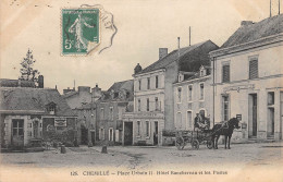 49-CHEMILLE-Place Urbain II - Hotel Banchereau-N 6006-B/0363 - Chemille