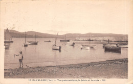 83-CAVALAIRE-LE JETEE ET LACROIX-N 6008-A/0211 - Cavalaire-sur-Mer