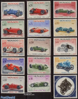 Monaco 1967 Grand Prix Of Monaco 15v, Mint NH, Sport - Transport - Autosports - Sport (other And Mixed) - Automobiles .. - Neufs