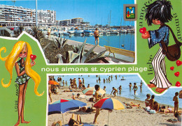 66-SAINT CYPRIEN PLAGE-N°4012-A/0357 - Saint Cyprien