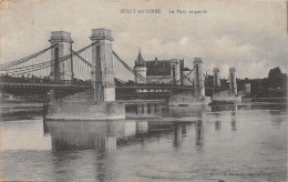 45-SULLY SUR LOIRE-LE PONT SUSPENDU-N 6008-G/0135 - Sully Sur Loire