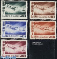 Brazil 1956 Dumont Flight 5v, Mint NH, Transport - Aircraft & Aviation - Unused Stamps