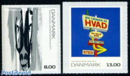 Denmark 2011 Art 2v S-a, Mint NH, Art - Modern Art (1850-present) - Paintings - Unused Stamps