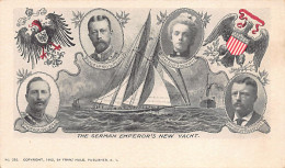 Germany - The German Emperor's New Yacht - Publ. Franz Huld, New York City - Year 1902 - Familles Royales