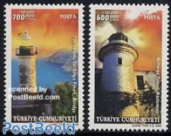 Türkiye 2004 Lighthouses 2v, Mint NH, Various - Lighthouses & Safety At Sea - Altri & Non Classificati