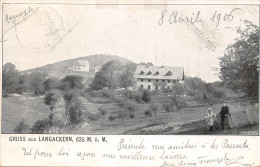 ET-ALLEMAGNE-GRUSS AUS LANGACKERN-N 6009-B/0235 - Andere & Zonder Classificatie