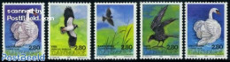 Denmark 1986 Birds 5v, Mint NH, Nature - Birds - Swans - Nuovi