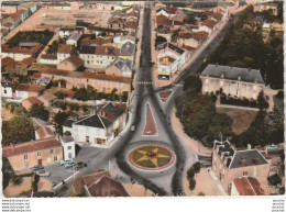  U7-85) AIZENAY (VENDEE) LE ROND POINT - VUE AERIENNE - ( 2 SCANS ) - Aizenay