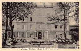 Luxembourg - MONDORF LES BAINS - Hôtel Du Grand-Cerf - Ed. B. Kutter  - Mondorf-les-Bains